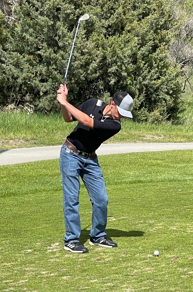 Braden Holste at State Golf.