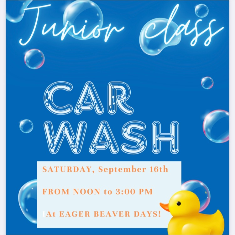 junior class prom car wash 